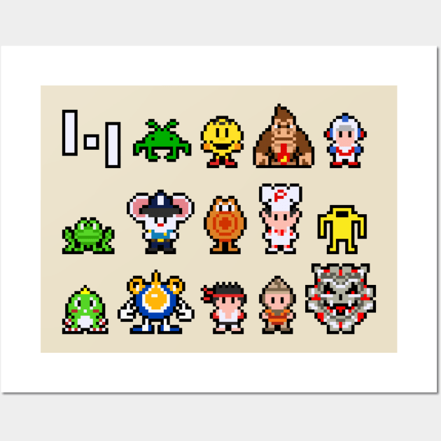 Arcade Icons Wall Art by ImpishMATT